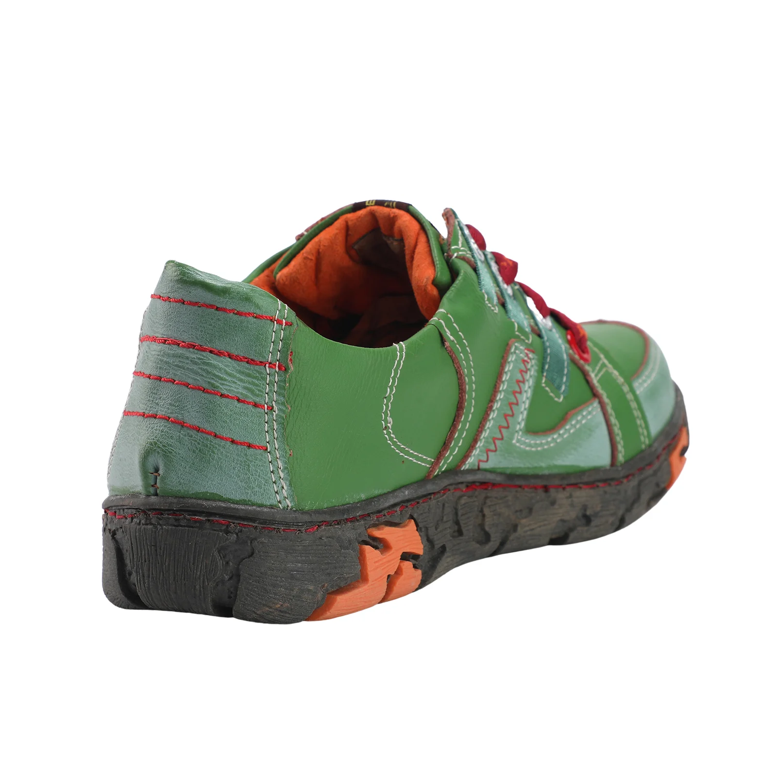 Женские кроссовки из натуральной кожи на плоской подошве для улицы - купить по