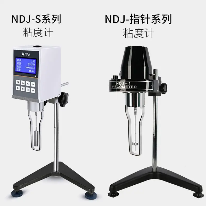 Цифровой вискозиметр NDJ-1/4 точный измеритель вязкости краски
