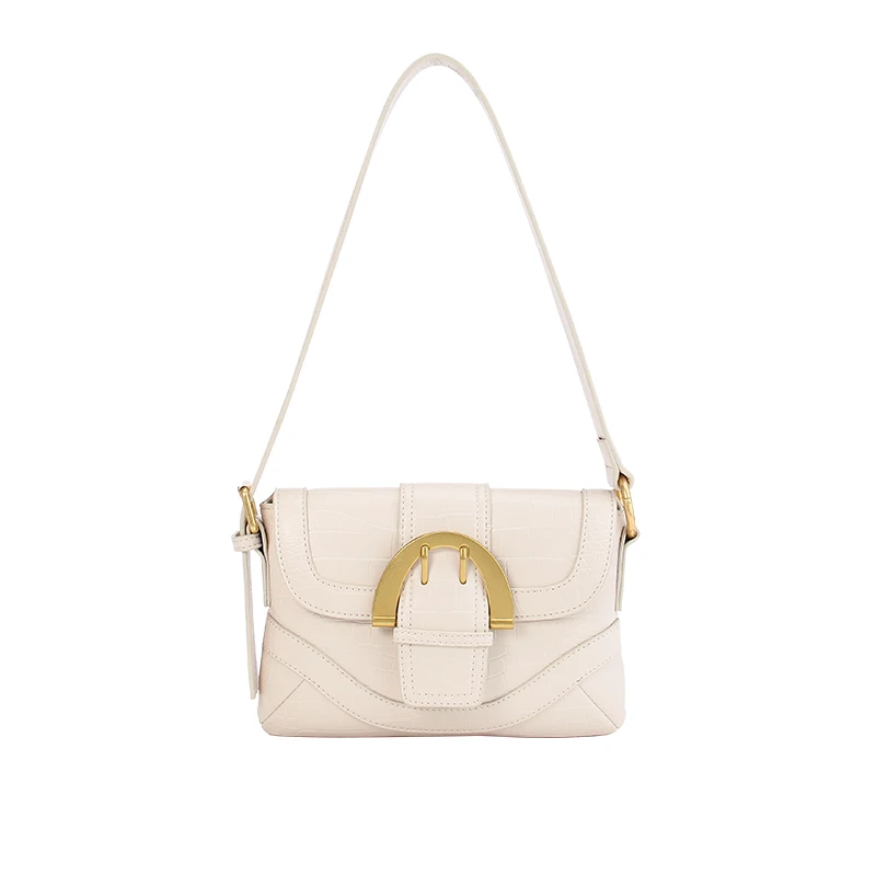 

Pin Buckle Crocodile Pattern Underarm Bag Women's Versatile Crossbody Bag Small Shoulder Bag Messenger Bag 2022 New Fashion