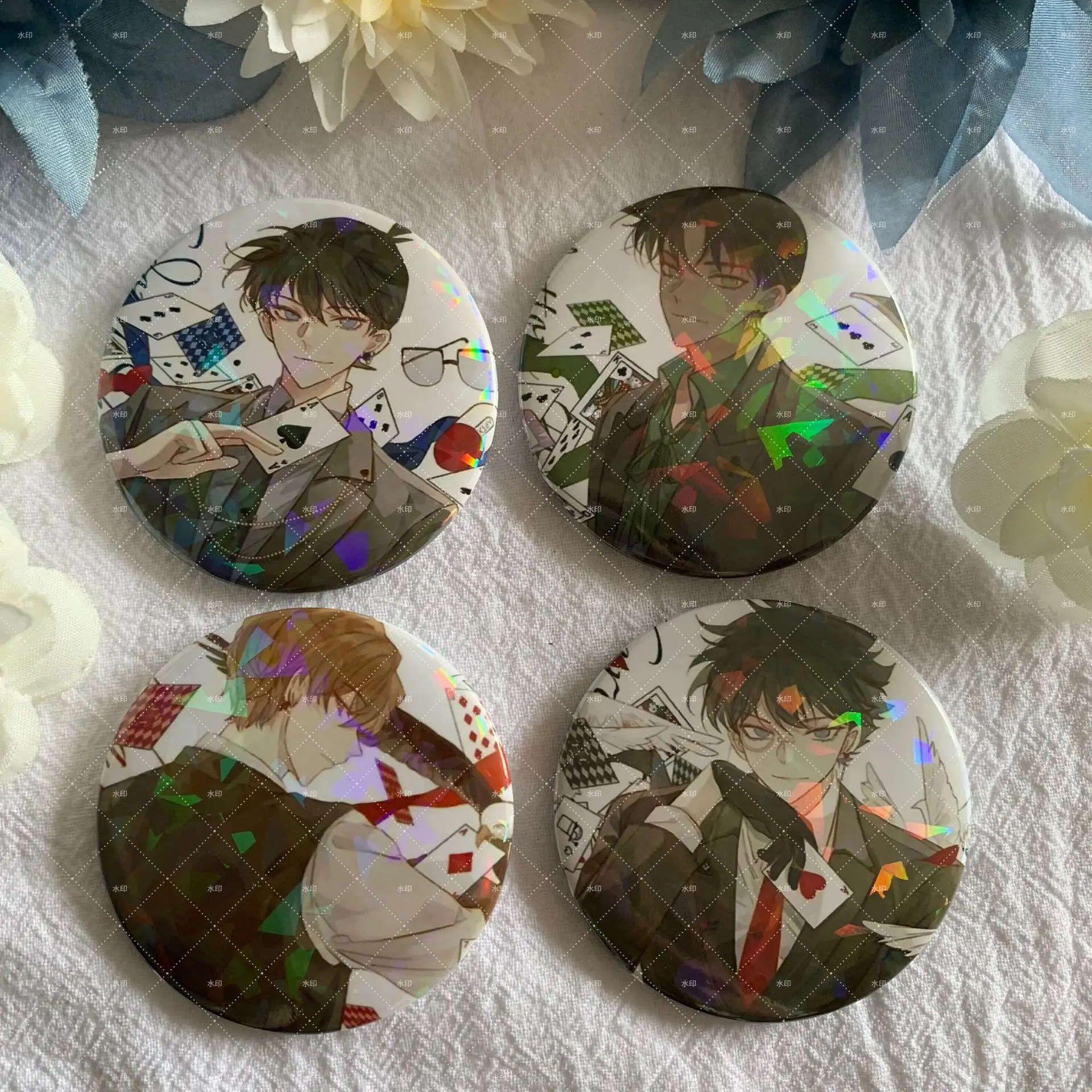 Значки Детектив Конан булавки аниме Kudou Shinichi Kuroba Kaito Hattori Heiji брошь для косплея