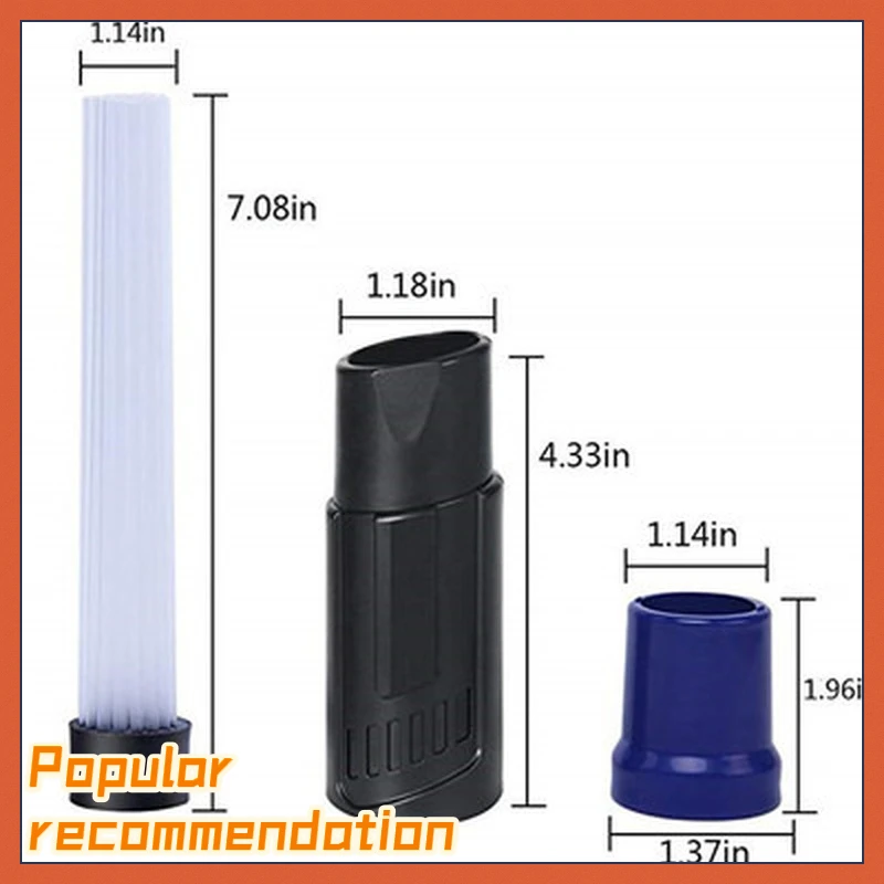 

Multi-functional Straw Tube Brush Cleaner Dirt Remover Portable Universal Vacuum Attachment Tools Dusty Brush Cleaning Tool