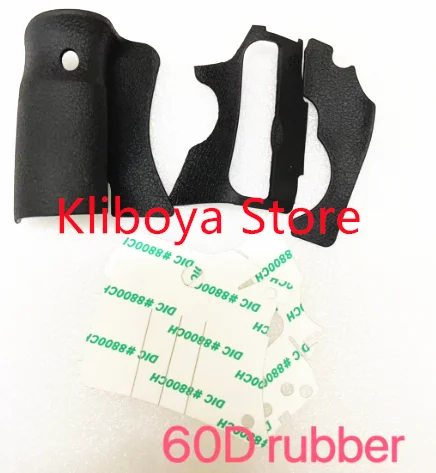 

New OEM For Canon 60D a Set Of 3 Pieces Grip Rubber Cover Unit Camera Repair Parts Free Shipping