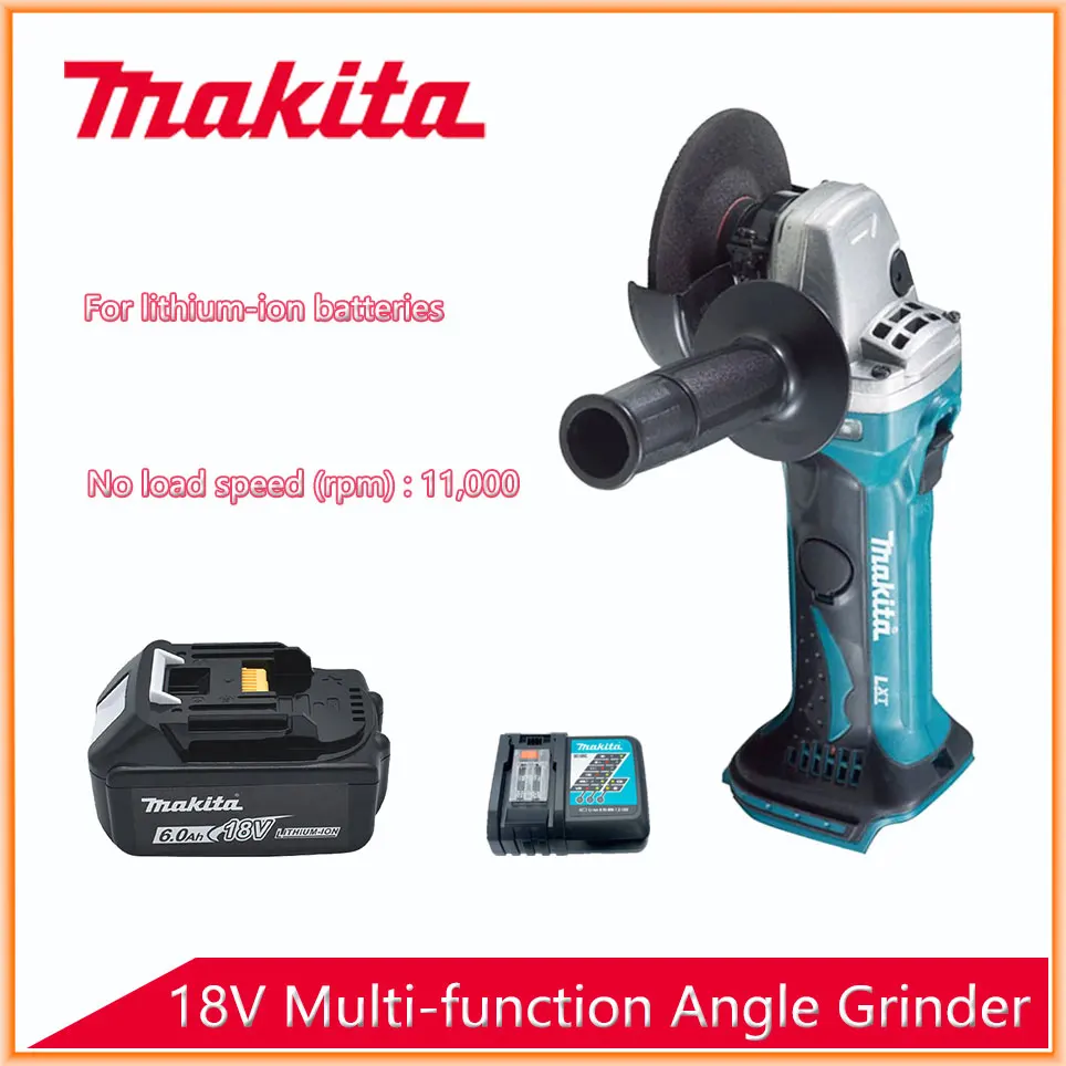 

Makita 18V Lxt Lithium-Ion Cordless Hoek Grinder Multifunctionele Elektrische Slijpen DGA402 Snijmachine Power Tool