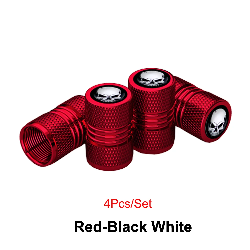 

Колпачки клапанов из анодированного алюминия, 4 шт., устойчивые к коррозии, универсальные колпачки на стержни для автомобилей, грузовиков, мотоциклов, внедорожников и велосипедов