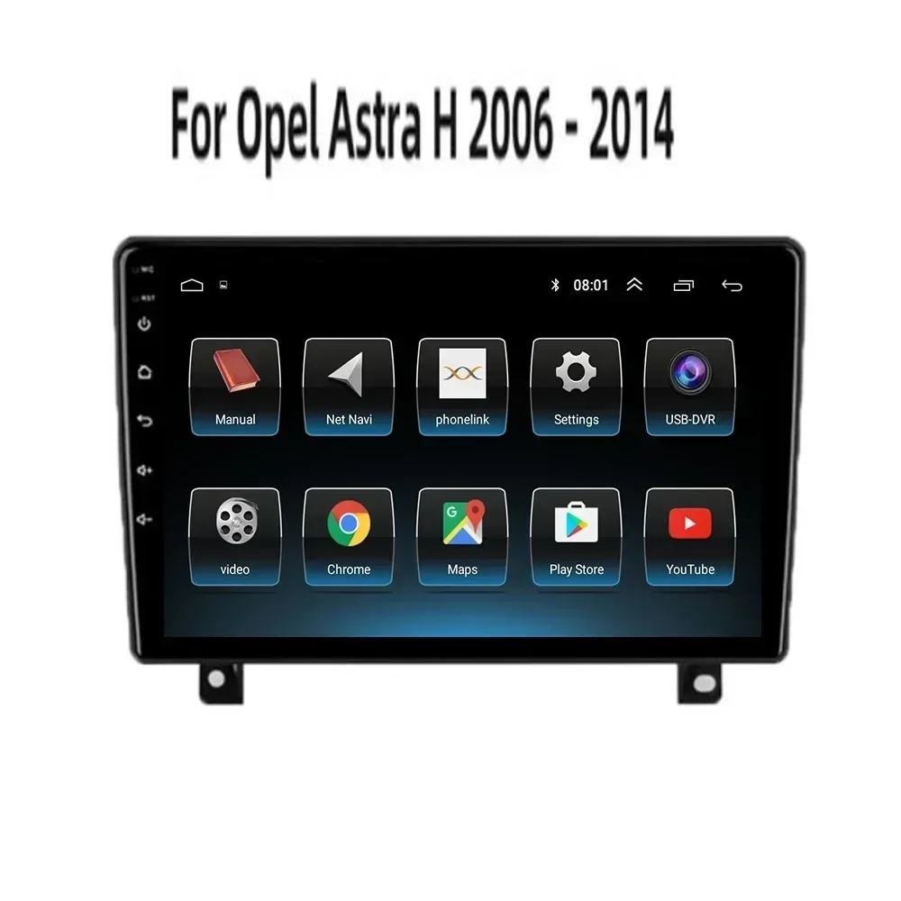 For Opel Zafira B 2005 - 2014 Astra H 2004 Car Radio Multimedia Video Player Navigation GPS Android 2din Camera