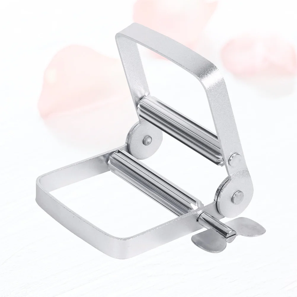 

Stainless Toothpaste Clip Saving Holder Hair Dyeing Metal Toothpaste Tube Squeezer Manual Clip Tube Bathroom accessories