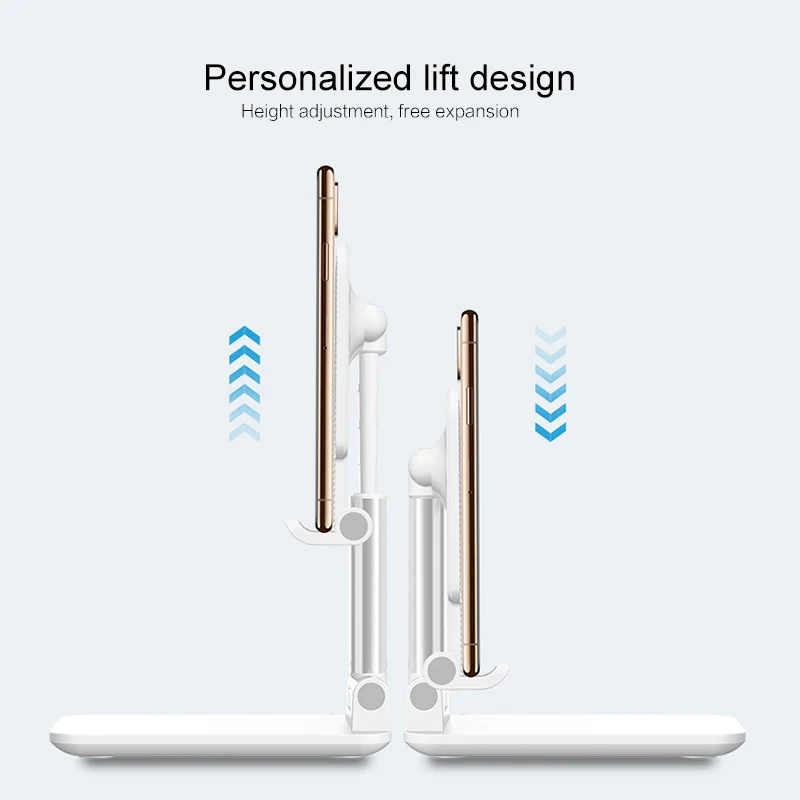 

Office Tools Phone Support Lazy Bracket 360 Degrees Rotation Tablet Stand Telescopic Folding Telescopic Mobile Phone Holder