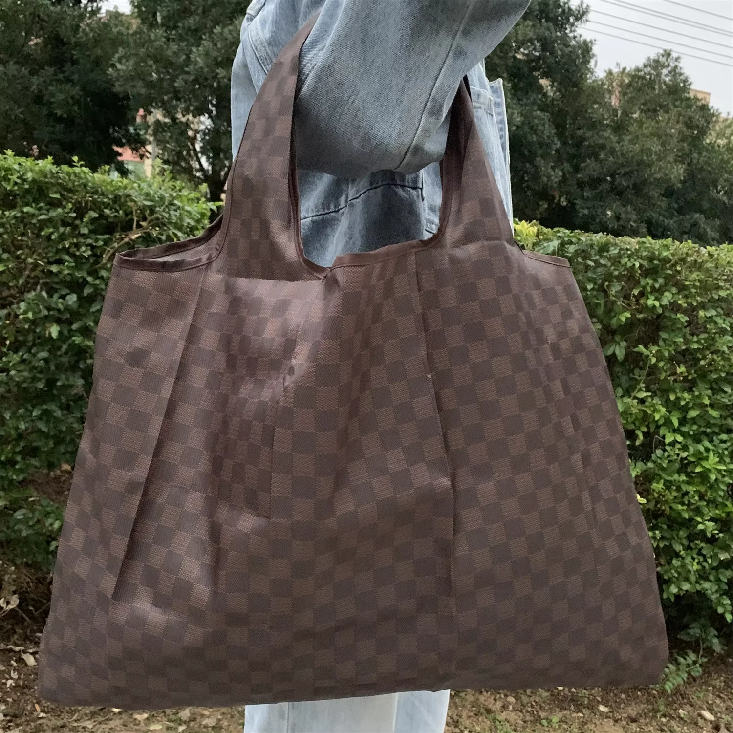 

Экологичная складная сумка-тоут