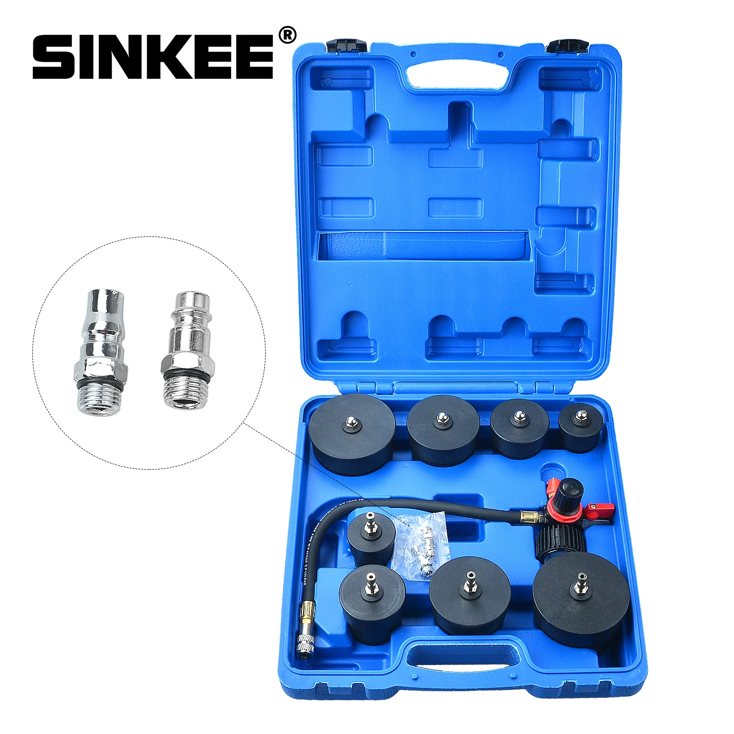 9 шт. турбосистемное зарядное устройство комплект тестера утечки давления