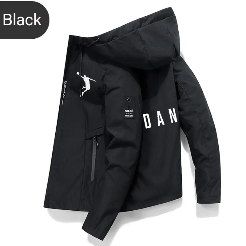 

basketball Jacket Men's Autumn new Brand Running Camping Fishing Jacket Waterproof Windbreaker Outdoor Sports Men Hooded Jacket