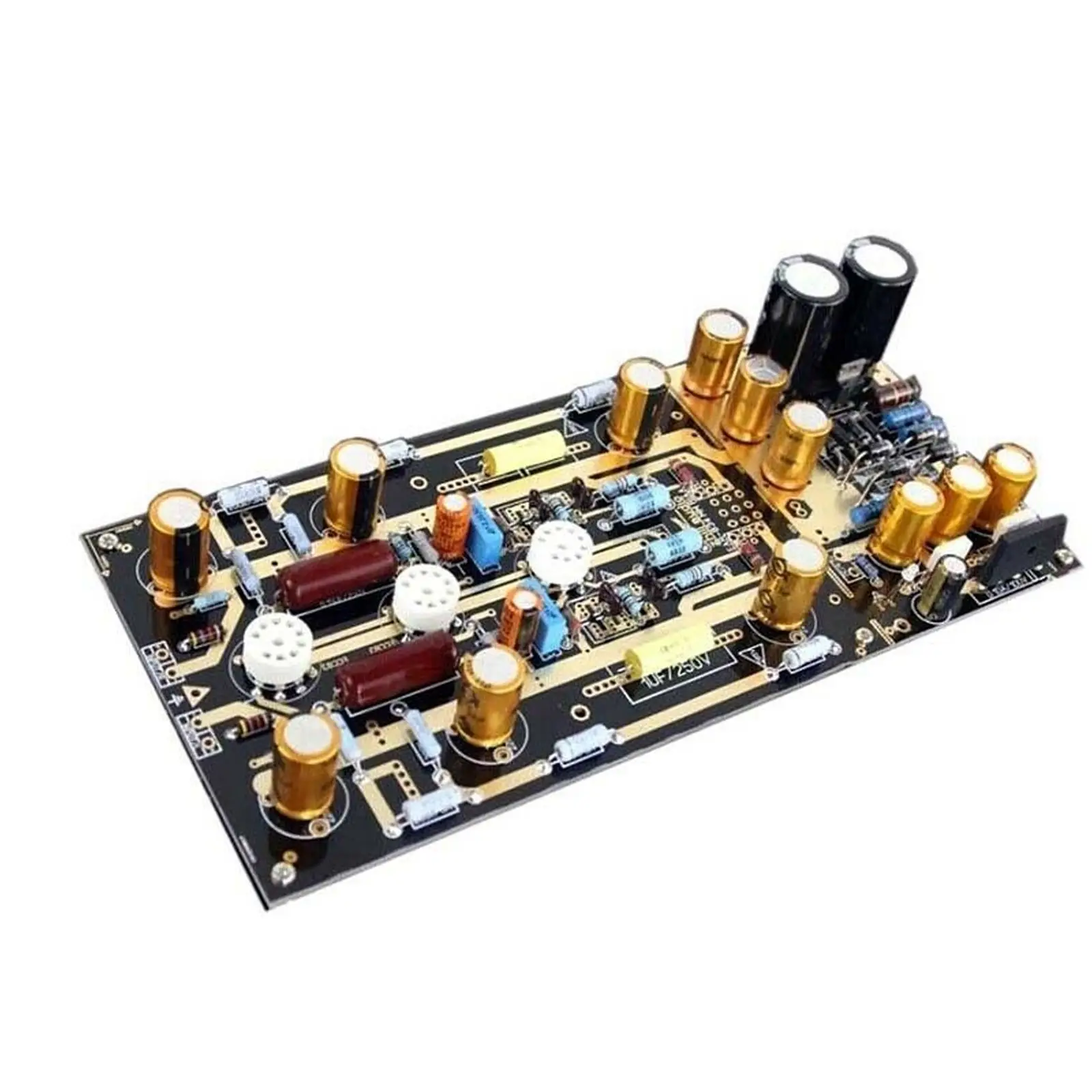 

AC230 ~ AC280v 30MA USB Hifi MM RIAA Turntables Ear834 Tube Phono Amplifier board / Kit 12AX7/ECC83 PCB Board 6. V 2A 130x285mm