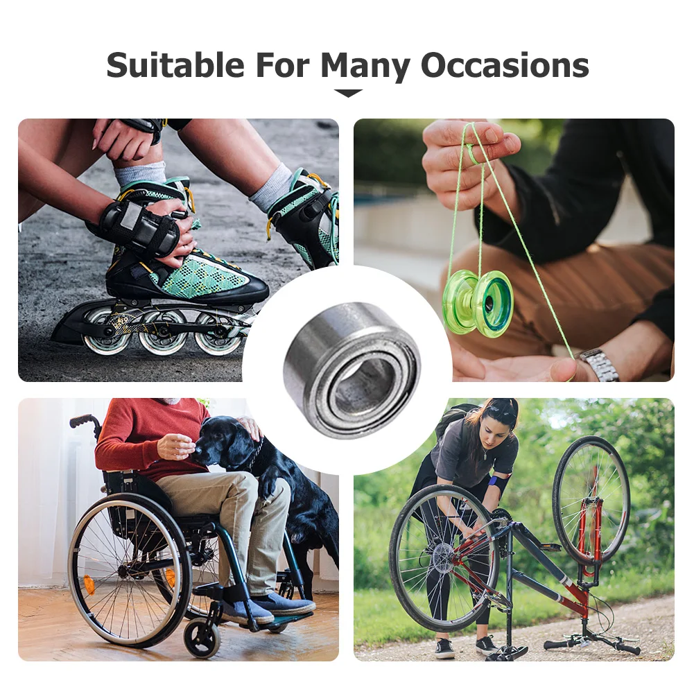 10 шт. высокоскоростной Миниатюрный подшипник 685ZZ для велосипедной гарнитуры