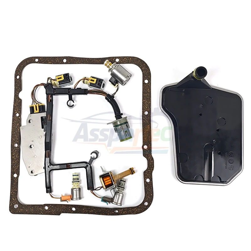 Фото Комплект соленоидов для АКПП 4L60E 4L65E с проводкой, новая модель для GM 1993-2005, автомобильные аксессуары №4