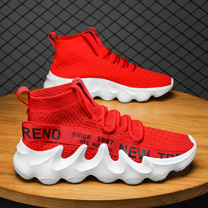 Men Running Shoes Breathable Lightweight Male Sports Shoes Soft Anti-slip Men's Casual Sneakers Walking Outdoor Free Shipping