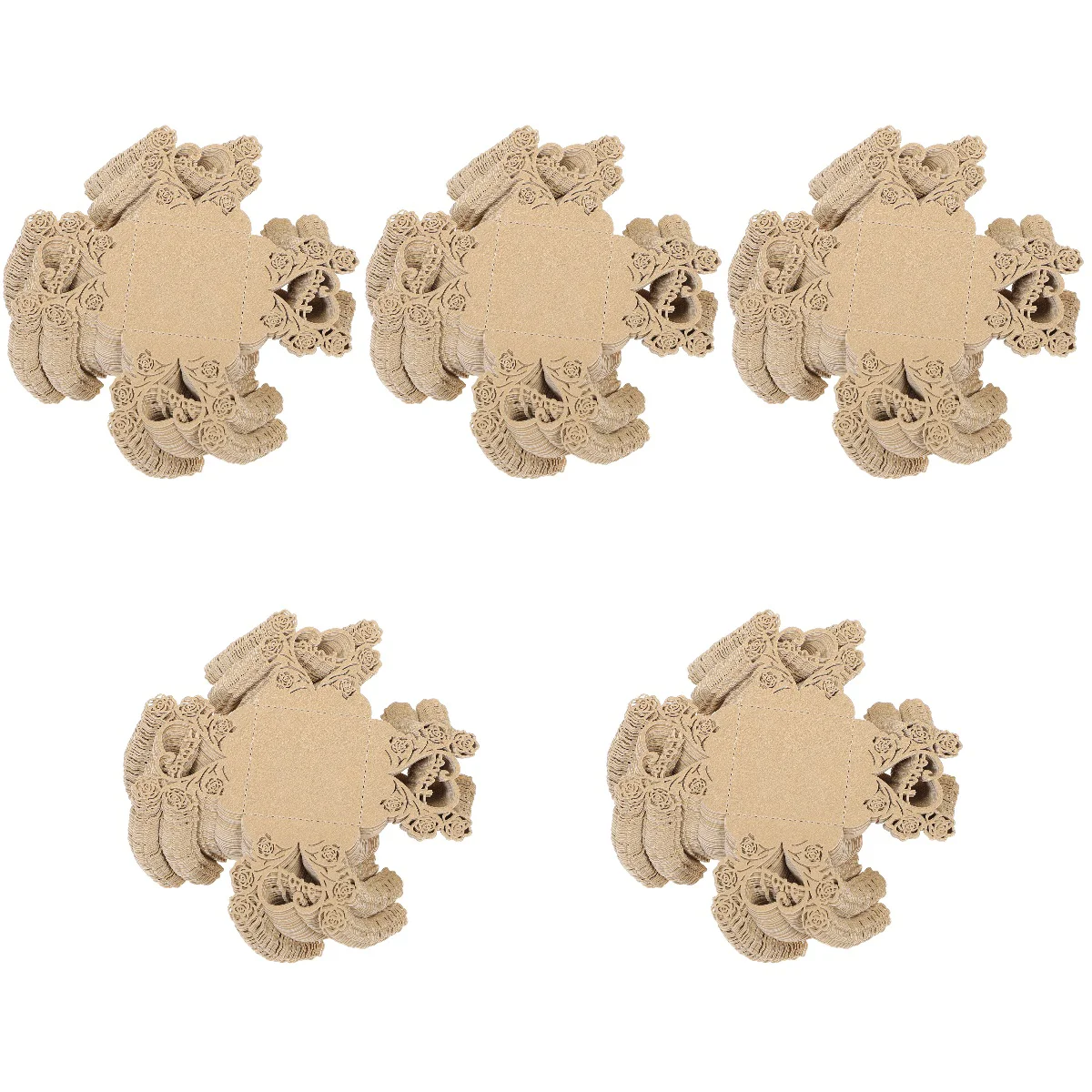 

250 pcs Chocolate Cups Wedding Party Hollow-out Candy Cups Muffin Wrappers