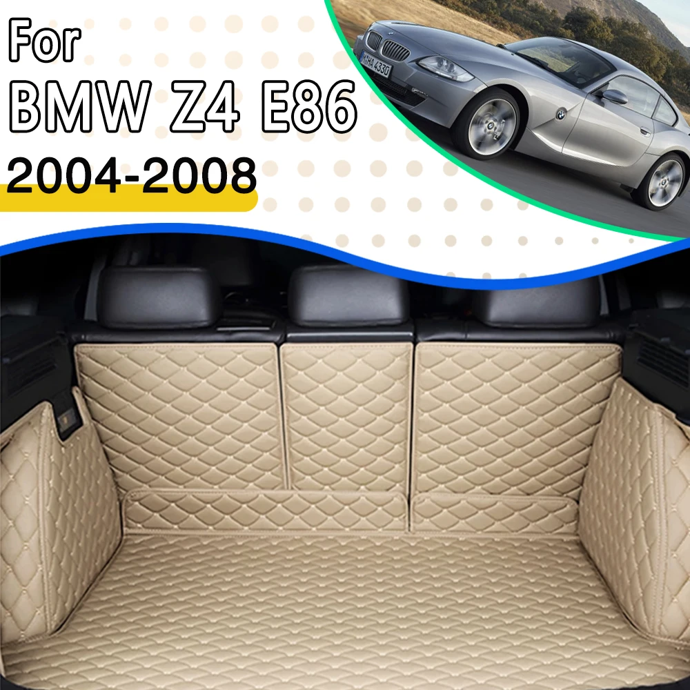 

Коврик для багажника автомобиля для BMW Z4 E86 Coupe 2004 ~ 2008, водонепроницаемый коврик для багажника автомобиля, коврик для хранения в салоне автомобиля, коврик для окна багажника, автомобильные аксессуары