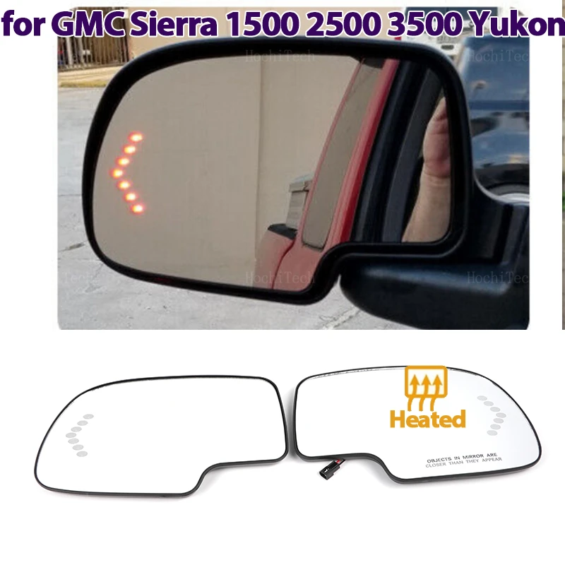 Боковое зеркало заднего вида для GMC Sierra Yukon XL 1500 2500 3500 2003-2007