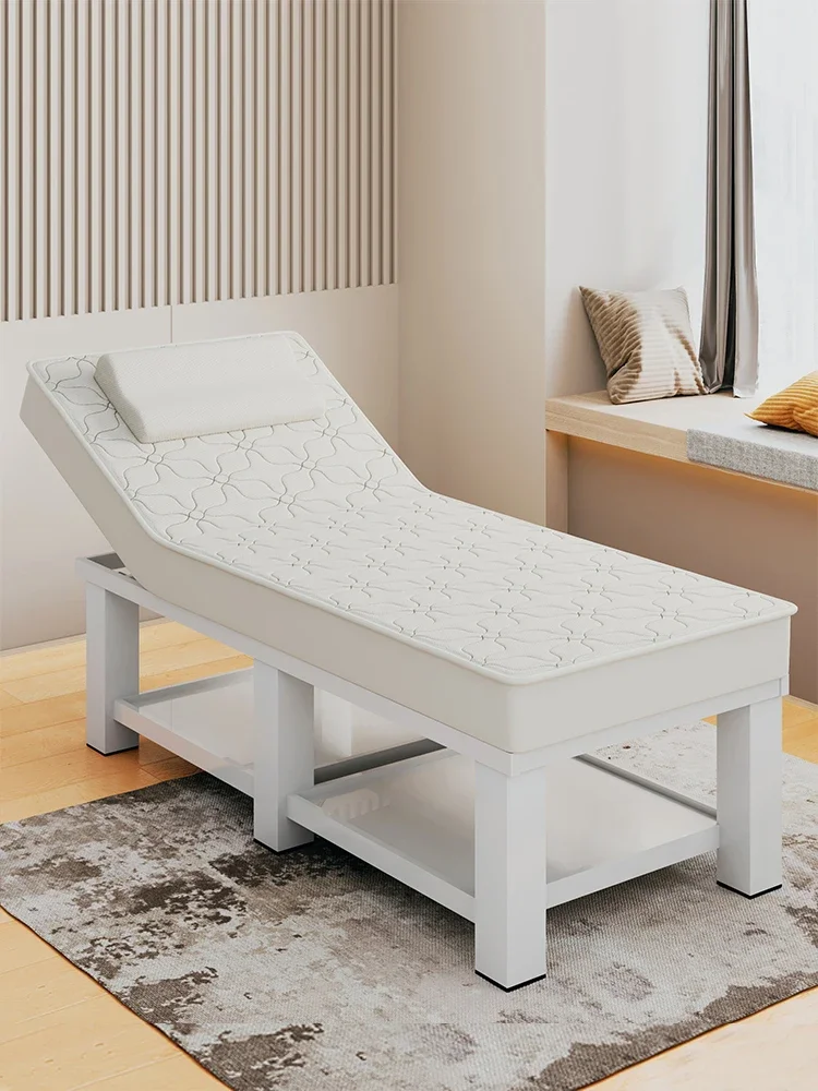 Латексная кровать для красоты массажная салонов с отверстиями ухода за телом и