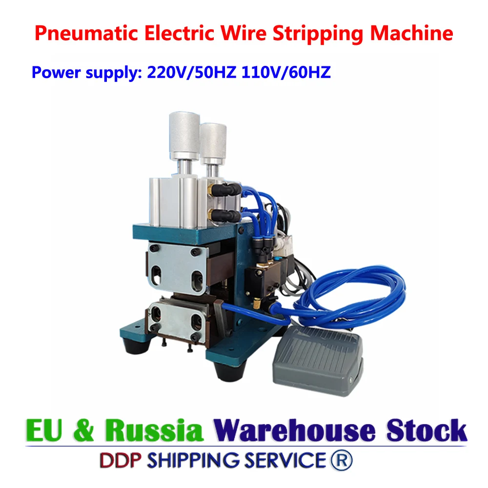 

3F 4FN Pneumatic Electric Wire Stripping Machine Small Mini Power Cord Cable Hot Peeling Twisting Wire Machine