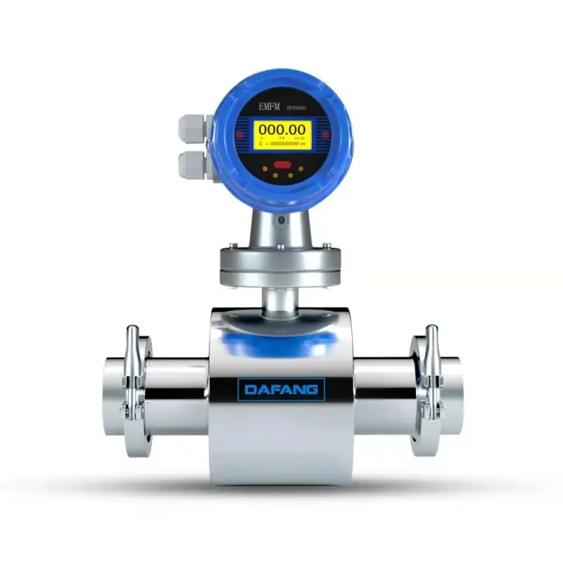 

Thermocouple probe dn50 electromagnetic flow meter food grade milk sensor