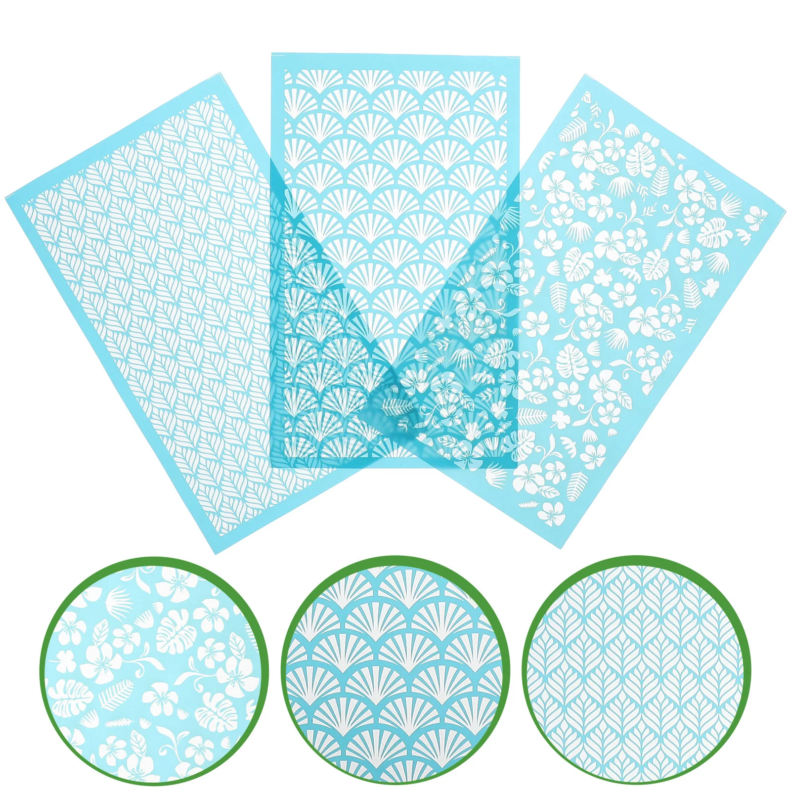 

Clay Screen Stencil Silk Polymer Stencils Crafting Mesh Printing Templates Tools Crafts Diy Transfer Template Chalk Kit