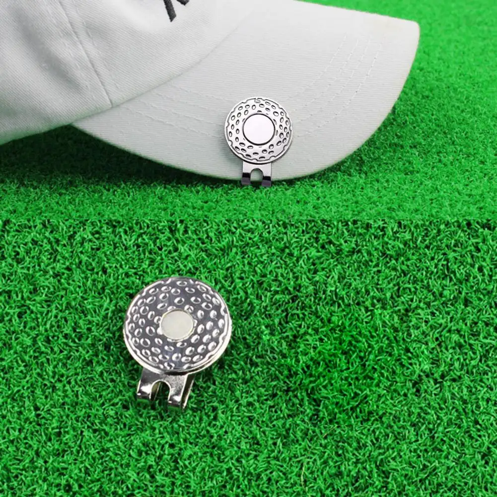 

Golf Marker Clip Compact Design Golf Cap Marker Magnetic Golf Ball Marker