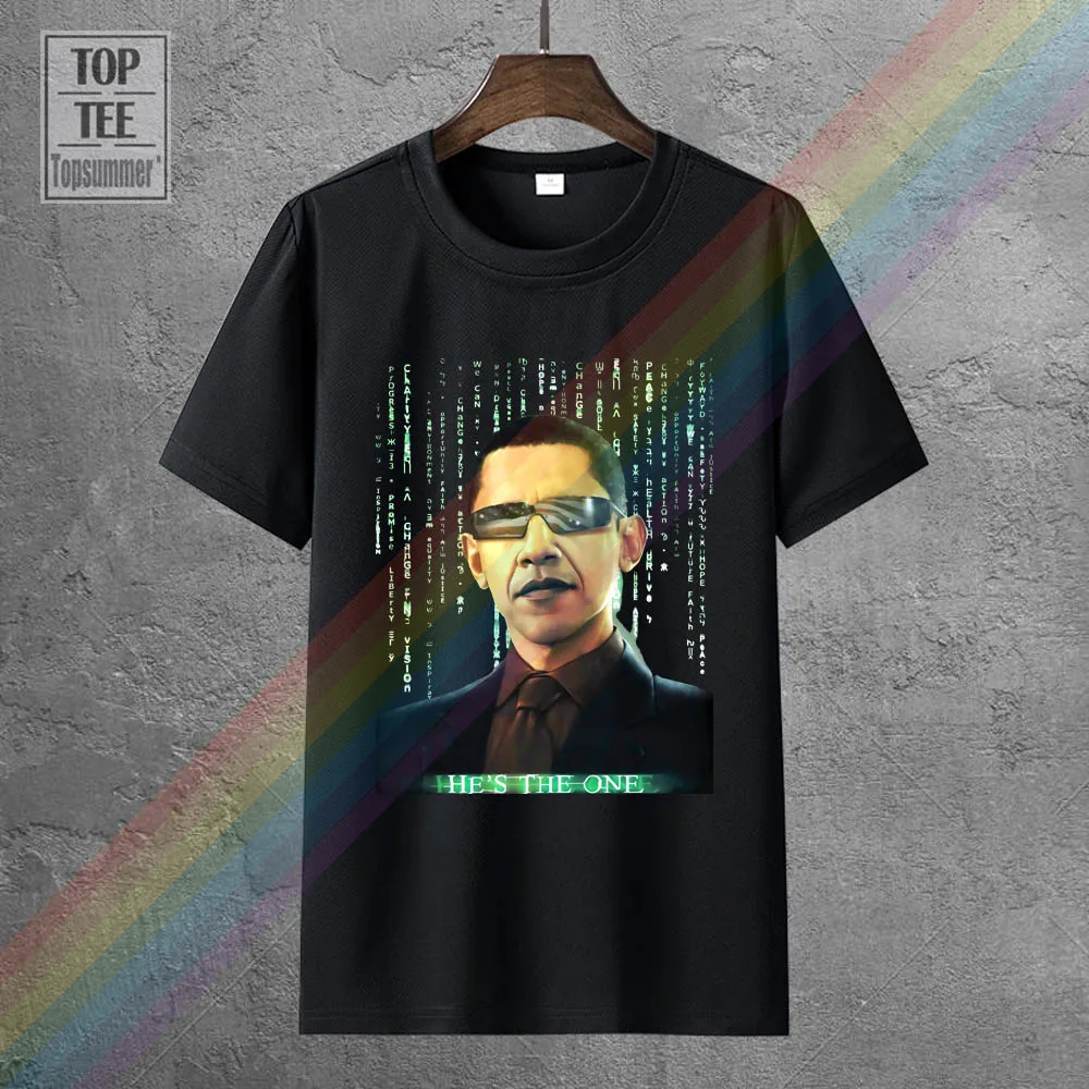

Barack Obama Hes The One T Shirt The Matrix Rare Mens Size Large