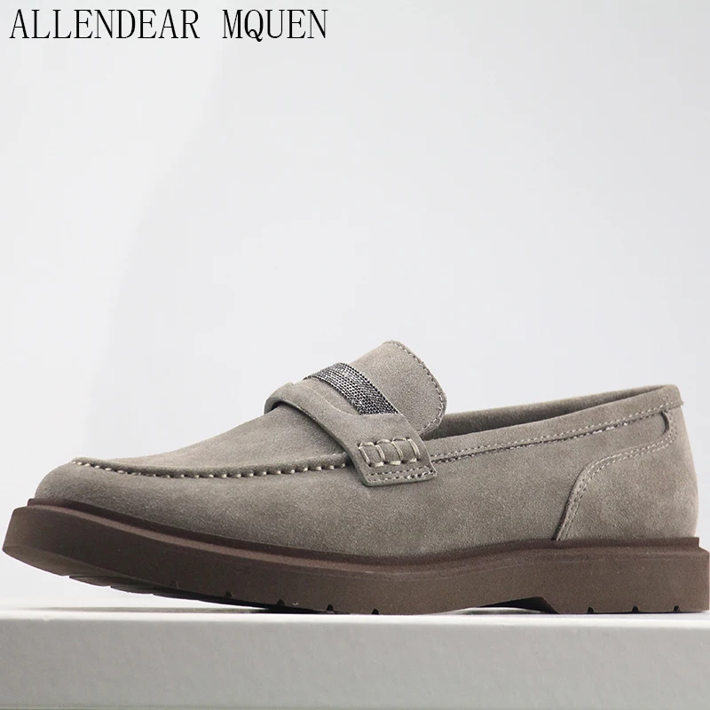 

Лоферы на плоской подошве в британском стиле ретро, подходящие ко всему туфли, женские черные кожаные простые одноступенчатые туфли, весна, новинка