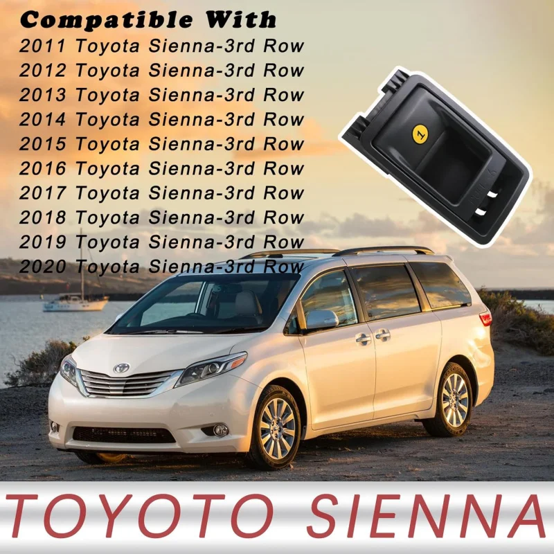Фото Ручка для открытия замка складного сиденья для Toyota Sienna 2011-2020 гг. Заменяет 75220 72909-08011 №2