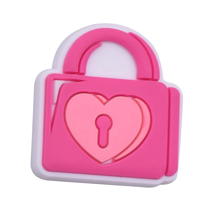 Hot Sale 1Pcs PVC  Shoe Charms Bracelet Wristband Accessories for  Adults Men Women Party Favor Gifts