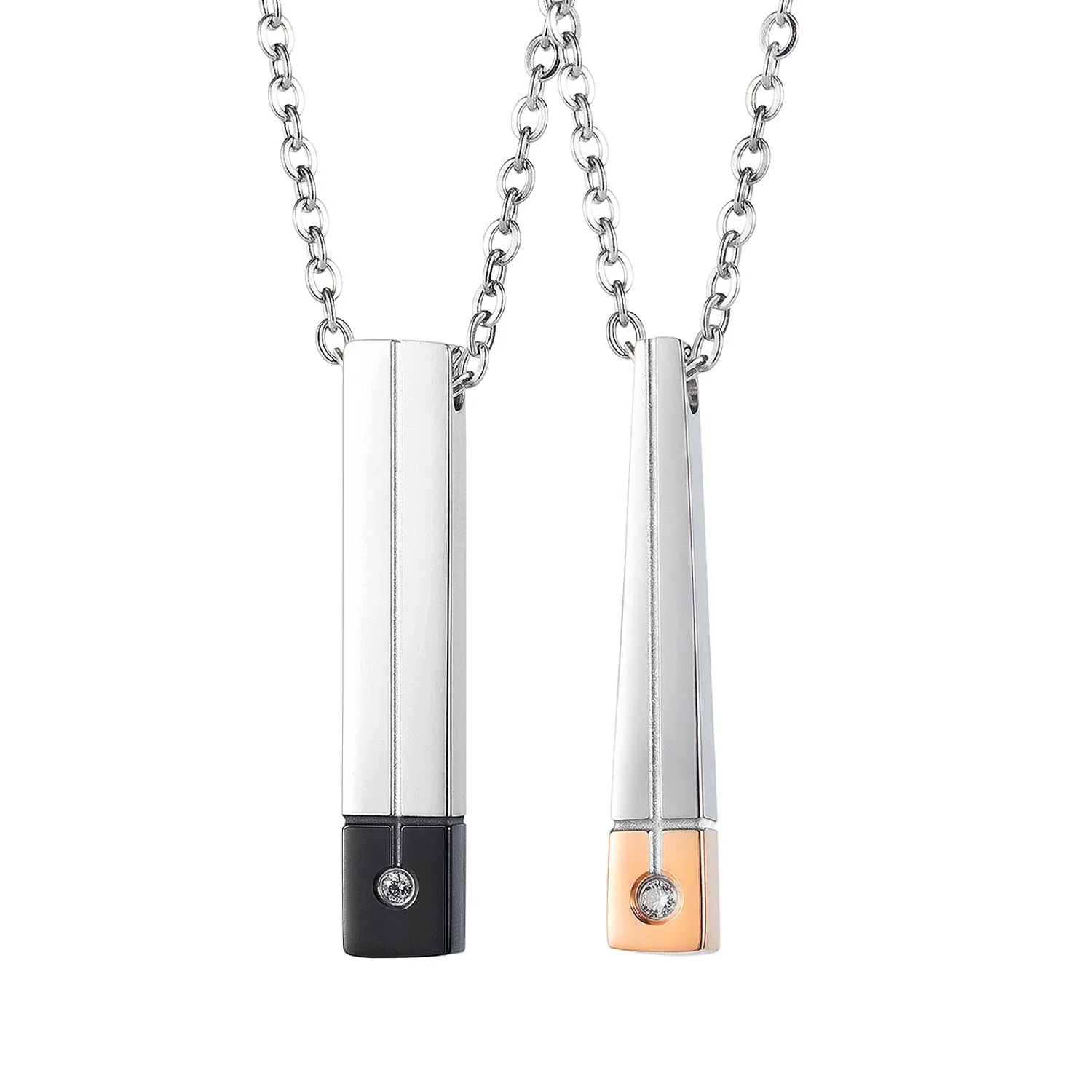 

Simple Classic Pendant Light Luxury Personality Versatile New Stainless Steel Necklace Jewelry