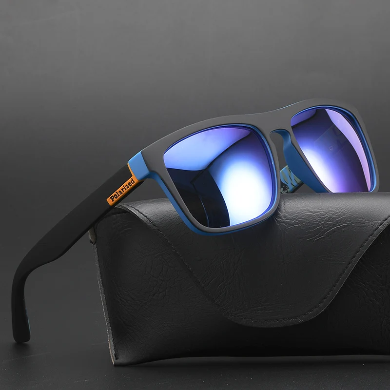 Мужские поляризационные солнцезащитные очки винтажные модные спортивные