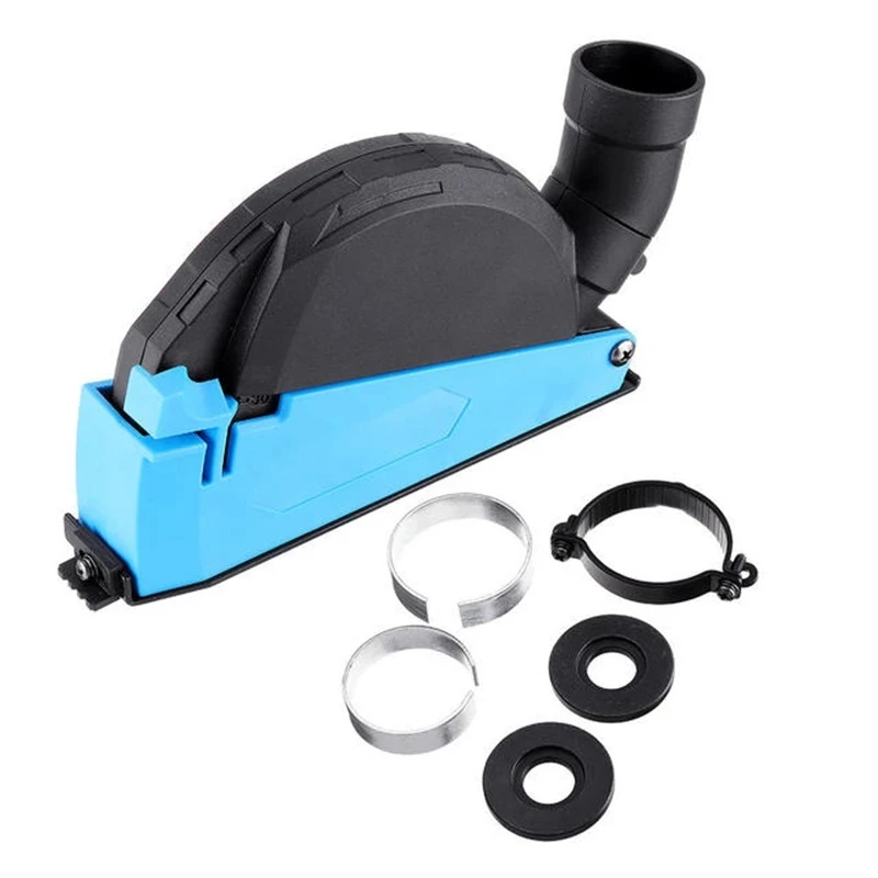 

Angle Grinder Premium Cutting Hood Durable Slotted Vacuum Hood 4 Inch to 5 Inch Dust Collector Attachment Cover Tool