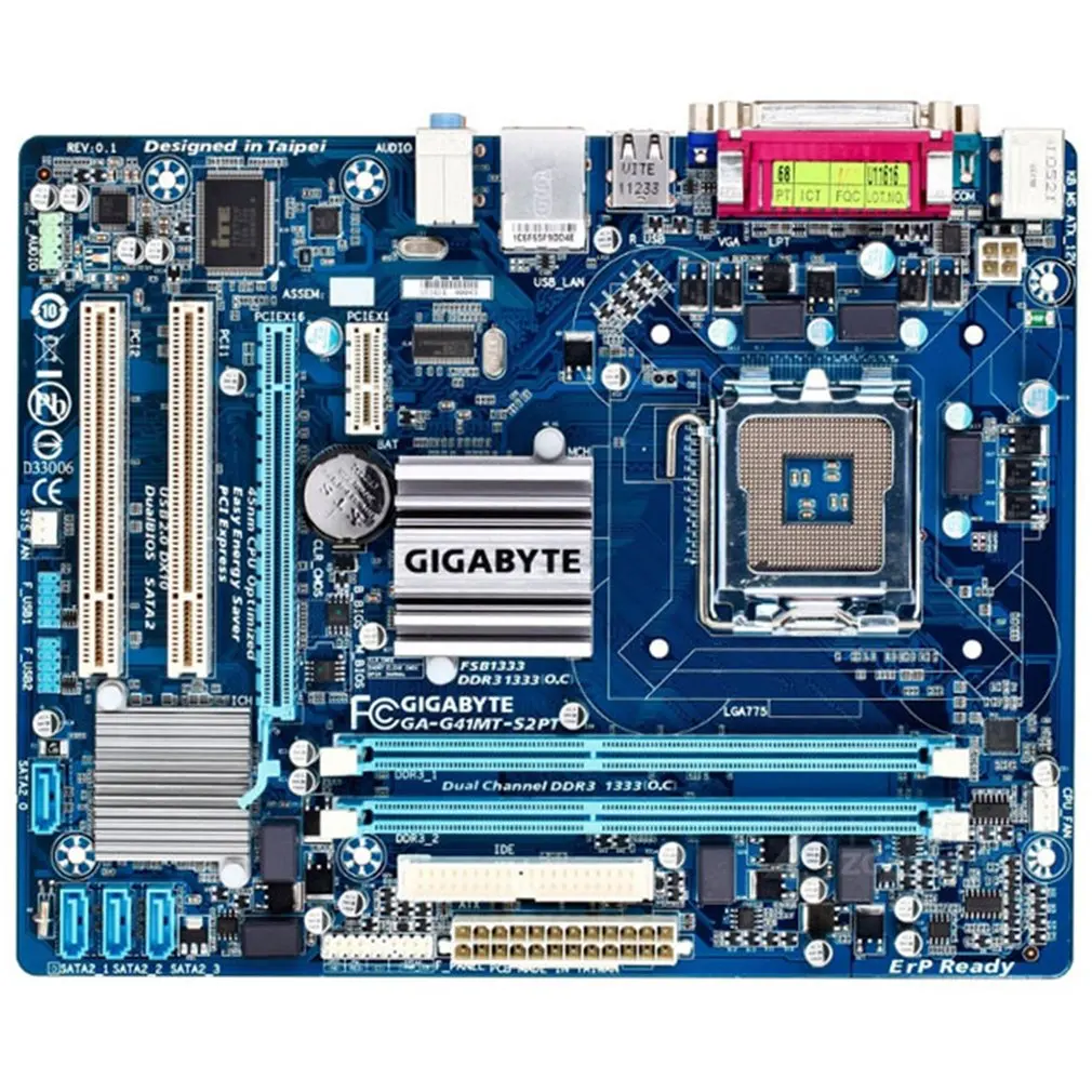 

G41MT-S2 S2P S2PT Desktop Motherboard G41MT-ES2L G41 Socket LGA 775 For Core 2 DDR3 8G Micro ATX Mainboard