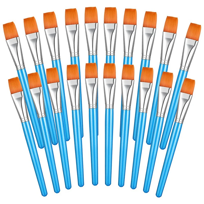 

Flat Paint Brushes Paintbrush Artist Painting Brush For Detail Painting Oil Watercolor Fine Art Painting-Sky