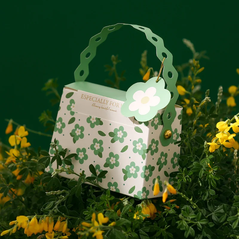 

Portable Gift Box Wedding Favor Gift Boxes Mystery Box Chocolate Treat Candy Gift Bag Birthday Party Packaging bags