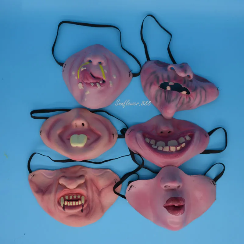 Смешные Женские мужские детские искусственные для вечевечерние маски клоуна