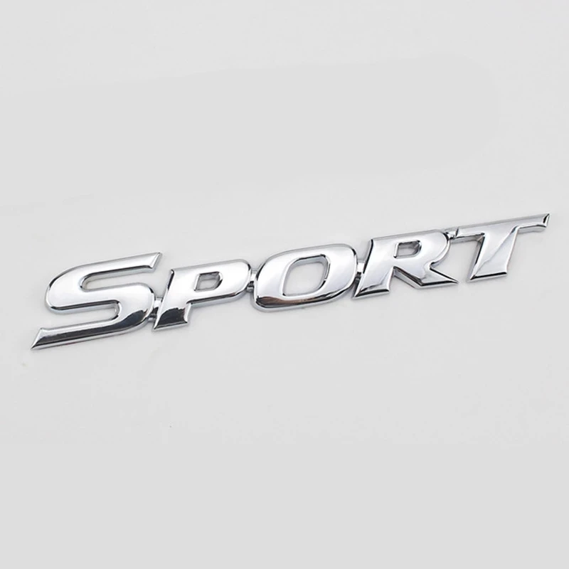 Хромированная Автомобильная наклейка с логотипом Спортивная эмблема значок