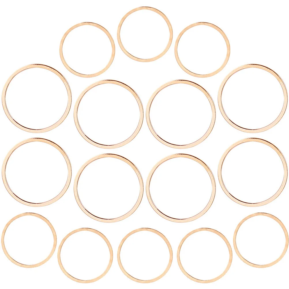 

40 Pcs Tag Necklace Pendant DIY Jewelry Pendants Craft Adults Earrings Making Supplies Girls' Findings Bracelet Connector Charm