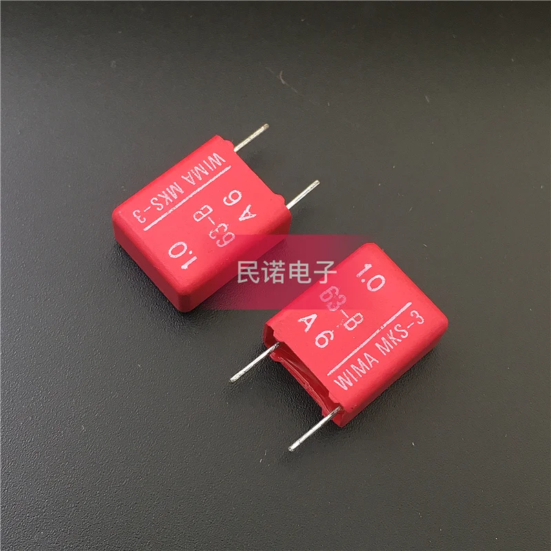 

20pcs/lot DIP capacitance MKS-3 63V 1UF 63V105 1.0UF leg width 7.5mm New and origianl
