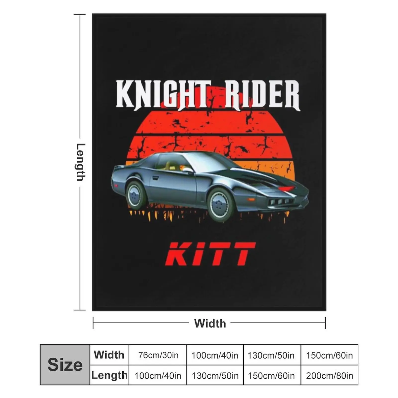 K2000 Knight Rider Плед для дивана Полярные термоодеяла
