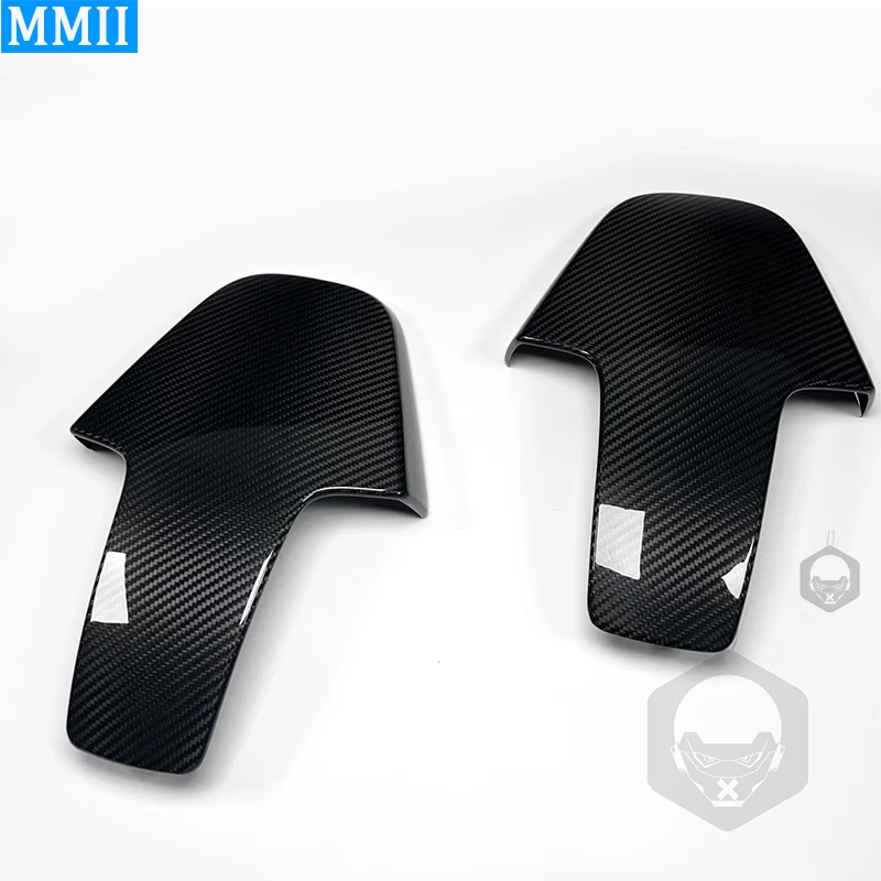 

Для BMW M3 M4 G80 G82 G83 2019-2022 сухое углеродное волокно заднее сиденье пассажирский Автомобиль Стайлинг отделка крышка декоративные аксессуары