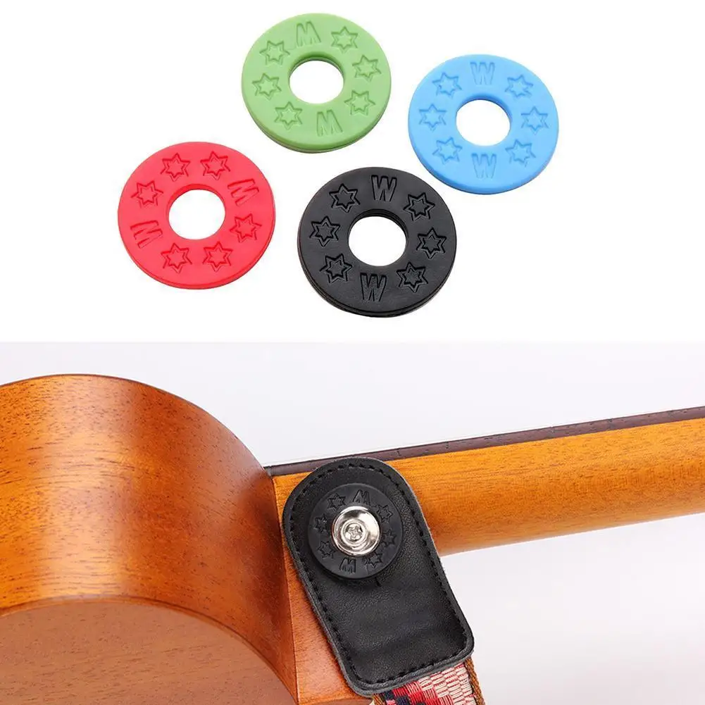 

10pcs Rubber Guitar Strap Locks Blocks Acoustic Electric Guitar Bass Professional Guitar Strap Lock Parts