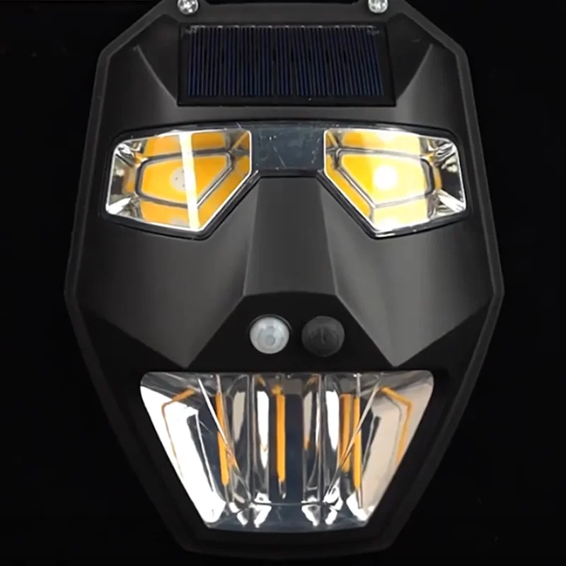 Светодиодный Солнечный настенный светильник с датчиком движения человека 5