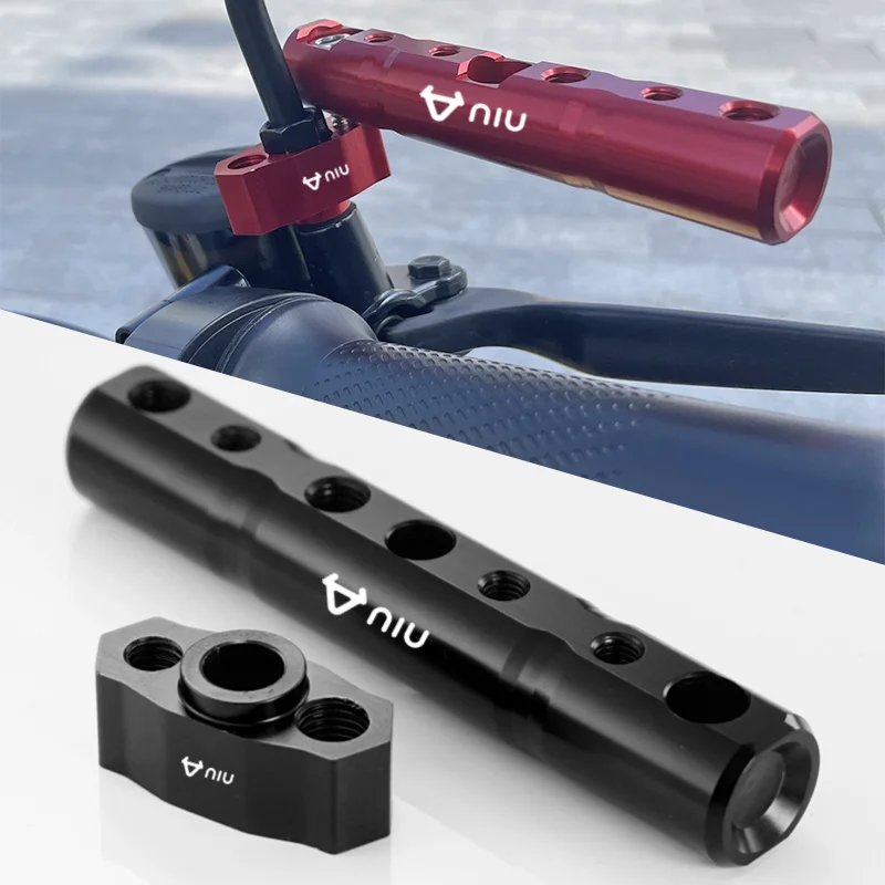 

Motorcycle Balance Beam Phone Holder Multifunction Handlebar Crossbar Mirror Extension For NIU N1 N1S M1 U1 M+ NG US U+ UQI U+B