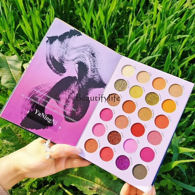 Специальный тени для век 72 цвета пластина синий зеленый Большая полный набор