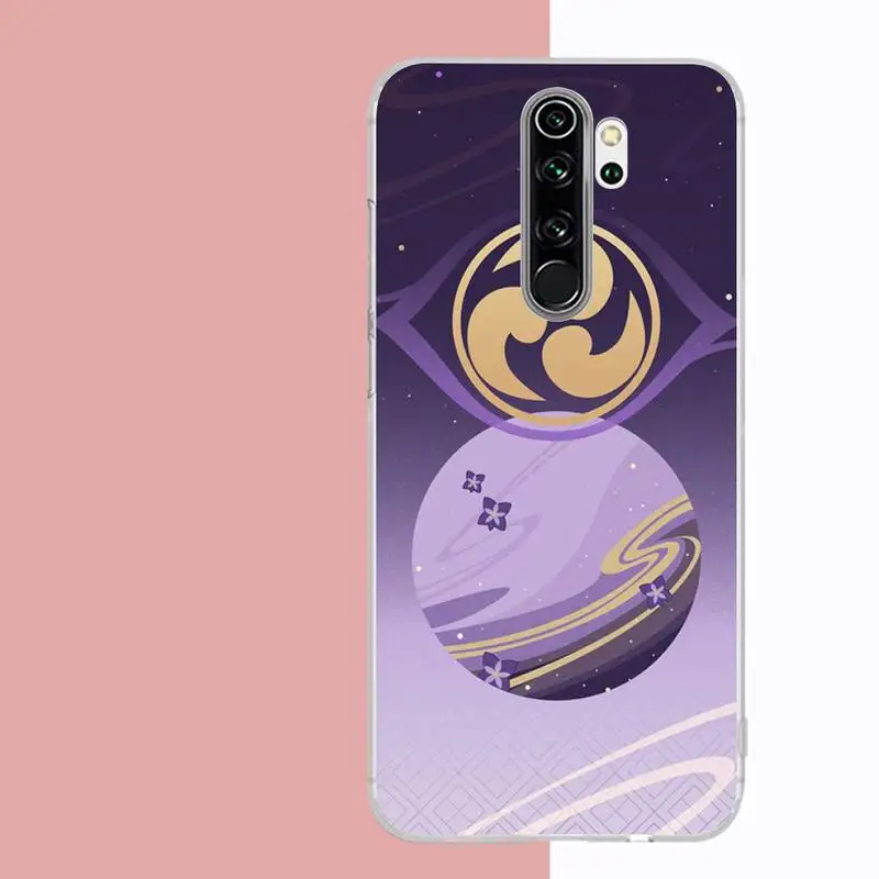 Genshin Impact Logo Phone Case for Samsung S21 A10 for Redmi Note 7 9 for Huawei P30Pro Honor 8X 10i cover