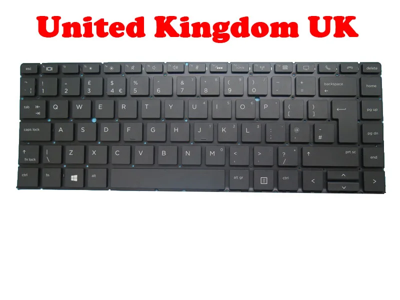 

Laptop Keyboard For HP EliteBook 1040 G5 V163026DK1 FR France FR/United Kingdom UK With Backlit Black