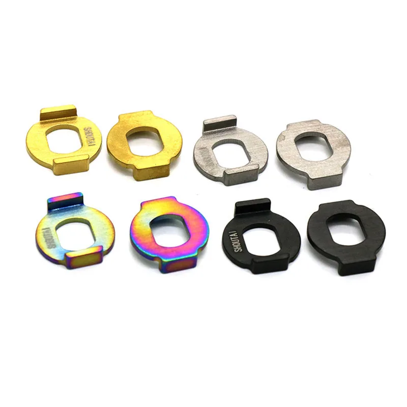 

1Pair Bike Titanium Alloy Rear Axle Gasket for Brompton Internal Shift Gasket Hub Anti-Drop Gasket Bicycle Accessories