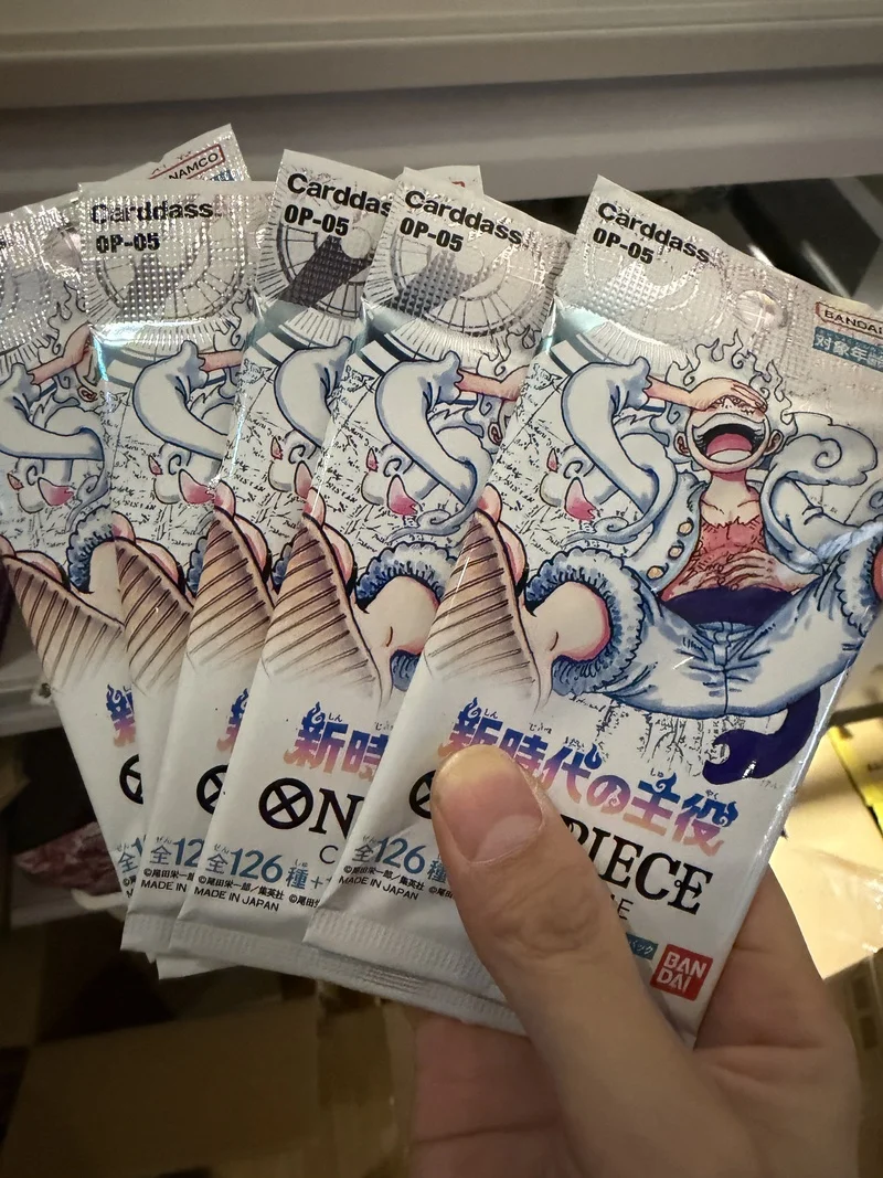 Фото Коллекционные карточные игры Bandai Namco One Piece (японская версия) OP01-OP12: отдельные бустерные пакеты для аниме-коллекции №4